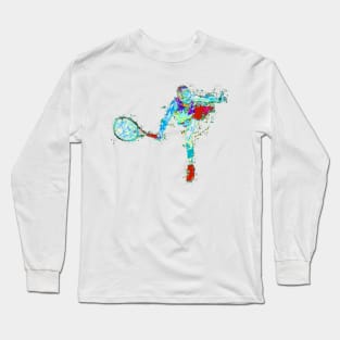 Tennis female player Long Sleeve T-Shirt